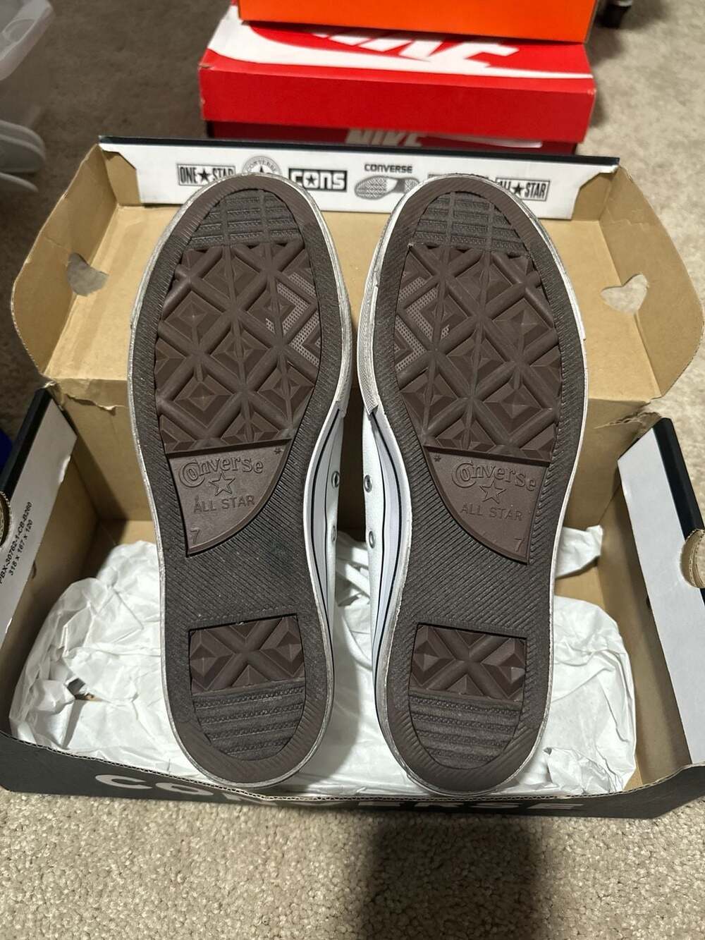 Converse Chuck Taylor All Star Low Top White Canvas Sneakers